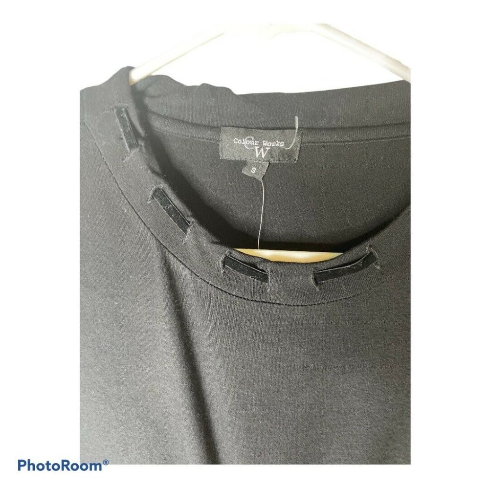 Colour Works CW Velvet Lacing Long Sleeve Sweater - Picture 2 of 5